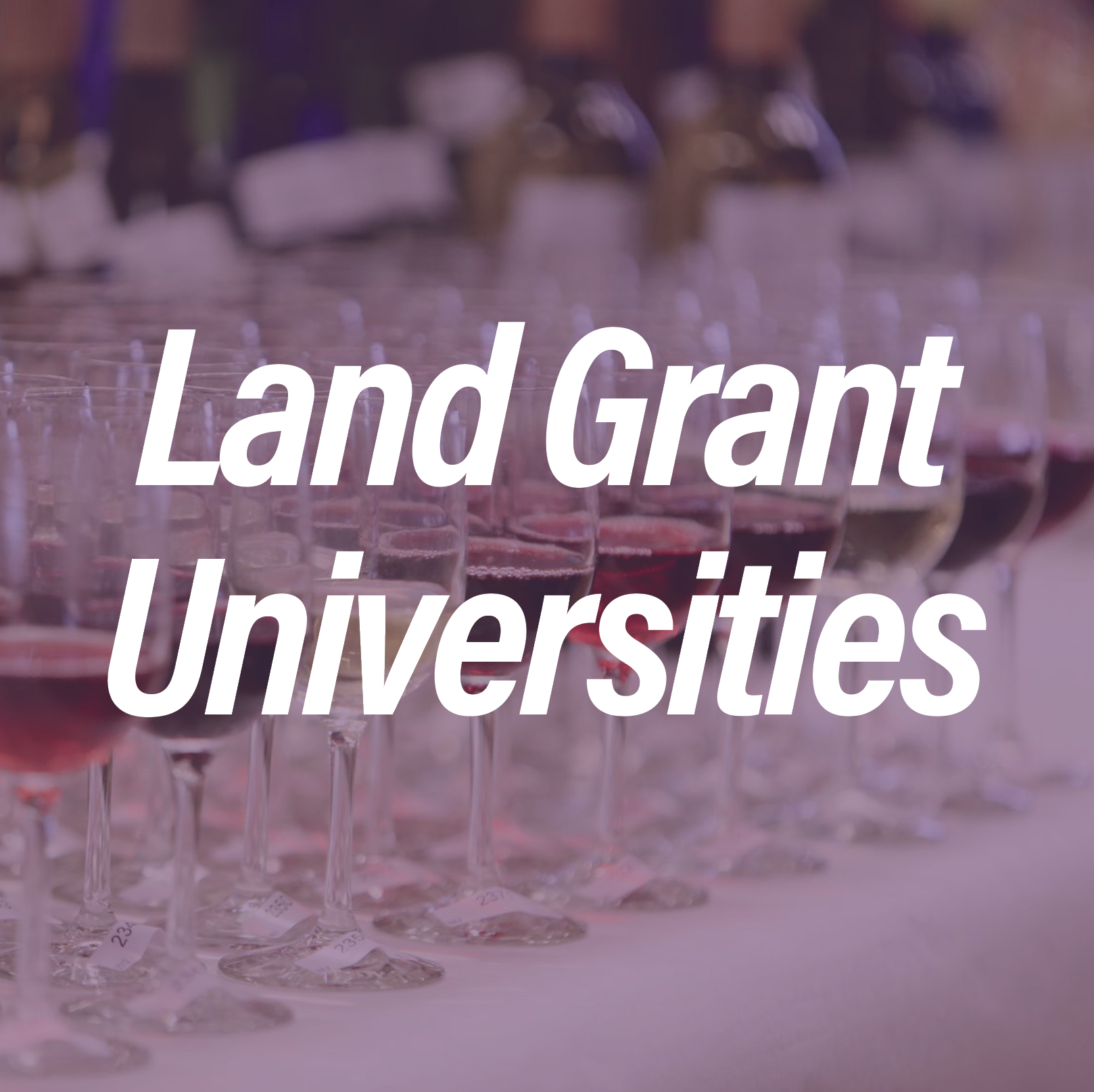 Land Grant Universities